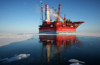 Путин освободил от экспортной пошлины добытую на Таймыре нефть - Нефть Морская нефтедобывающая платформа
