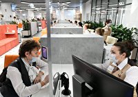 Россияне смогут подать заявление о выплате пенсионных накоплений онлайн - Пенсии Открытие флагманского центра МФЦ в ТЦ