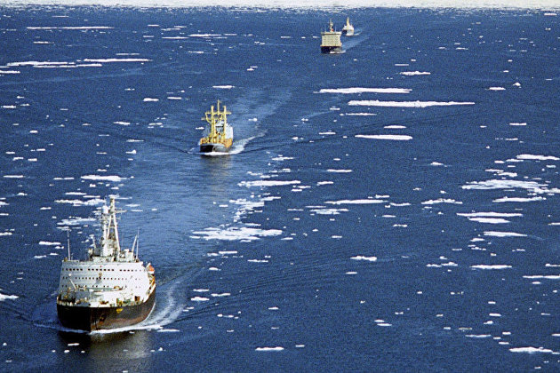 Назван новый способ развития Северного морского пути - Транспорт Назван новый способ развития Северного морского пути - Транспорт