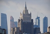 На борьбу с мусором в России запросили миллиард рублей - Госпроекты Виды Москвы. Здание МИД РФ