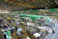 Boeing получил чистую прибыль впервые с 2019 года - Транспорт Производство самолетов Boeing 737 MAX