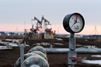 Нефть перешла к росту после выхода данных из США - Товарно-сырьевые рынки Работа нефтяных станков - качалок