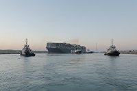 Контейнеровоз Ever Given снова попытается пройти Суэцкий канал - Транспорт Суэцкий канал