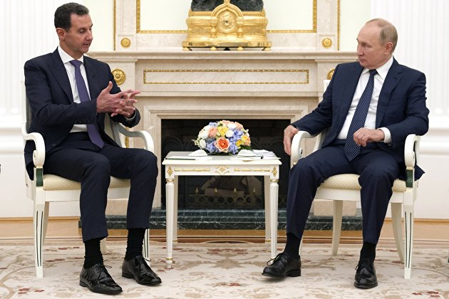 Путин встретился в Кремле с Асадом - Макроэкономика Путин встретился в Кремле с Асадом - Макроэкономика