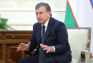 "Узбекнефтегаз" приостановил производство нефти и газа из-за блэкаута - Нефть Президент Узбекистана Шавкат Мирзиеев