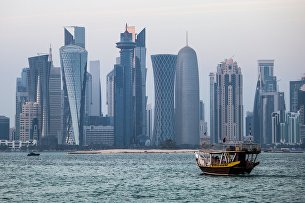 СМИ: Qatar Energy и Shell стали партнерами по расширению производства СПГ - Газ Район Вест-Бэй города Доха, Катар