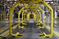 Завод "Москвич" в следующем году произведет 50 тысяч машин - Транспорт Сборочный цех автомобильного завода