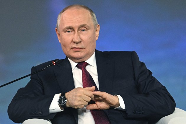 Путин заявил о перспективах российского нефтегазового рынка - Газ Путин заявил о перспективах российского нефтегазового рынка - Газ