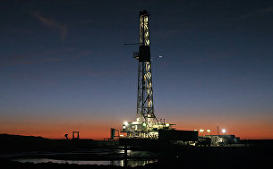 Число нефтегазовых буровых установок в мире снизилось в мае - Газ Буровая установка для геологической разведки в Техасе, США