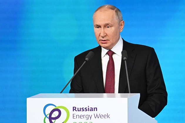 Запад внес беспорядок в глобальный энергорынок, заявил Путин - Газ Запад внес беспорядок в глобальный энергорынок, заявил Путин - Газ