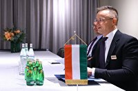 Будапешт доволен энергетическим сотрудничеством с Москвой, заявил Сийярто - Газ Министр внешнеэкономических связей и иностранных дел Венгрии Петер Сийярто