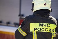 Пожар на терминале "Новатэка" в Ленобласти полностью потушен - Газ Сотрудник пожарной службы МЧС РФ