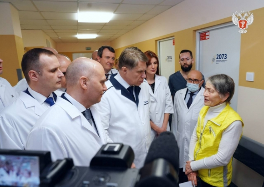 Михаил Мурашко посетил Калининградскую область с рабочим визитом Михаил Мурашко посетил Калининградскую область с рабочим визитом